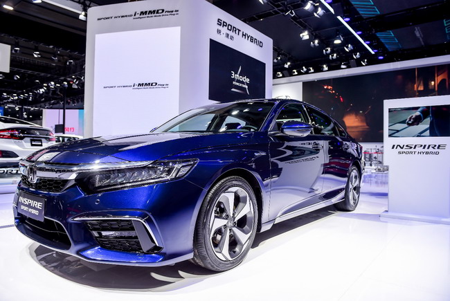 Honda携多款电动化产品亮相2018广州车展